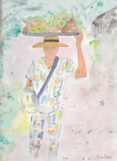 La marchande de fruits cambodgienne #artistsupportpledge