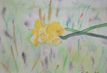 fleur jaune de printemps #artistsupportpledge