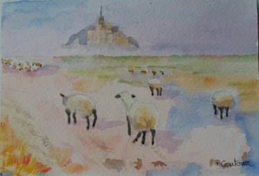 Les moutons du Mont St Michel #artistsupportpledge