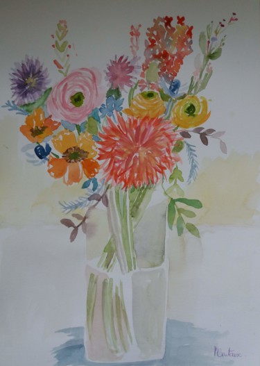 Bouquet dans un vase3